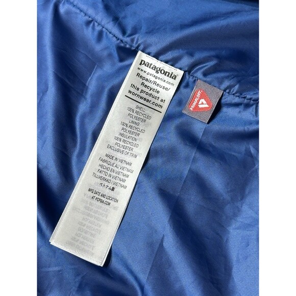 Patagonia Nano Puff Vest Clement Blue Full Zip Primaloft 84243 Mens NWT New - Picture 7 of 11